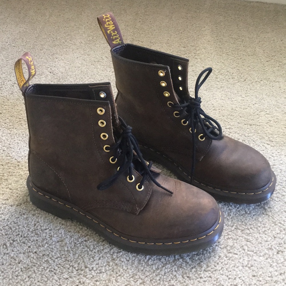 Brown Doc Martens